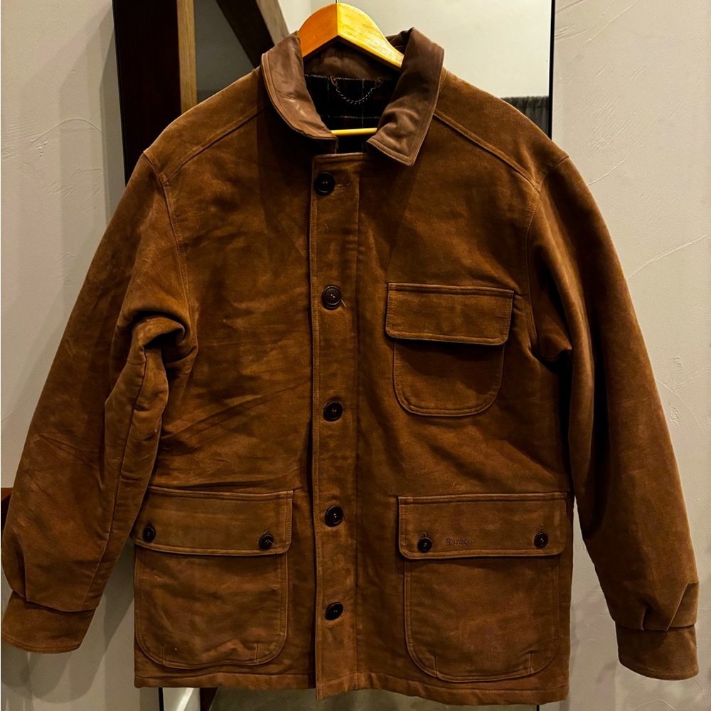 Barbour Men’s Wetherby Moleskin JKT 
Size Medium 
Vintage